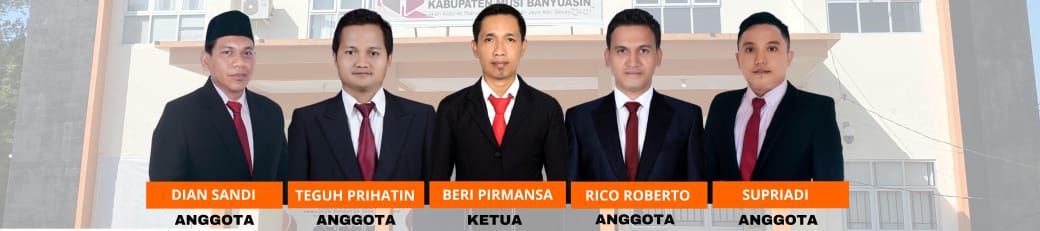 foto ketua dan anggota bawaslu muba