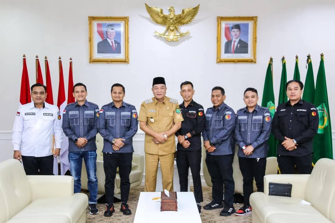 audiensi Bawaslu Kabupaten Musi Banyuasin ke Bupati Kabupaten Musi Banyuasin