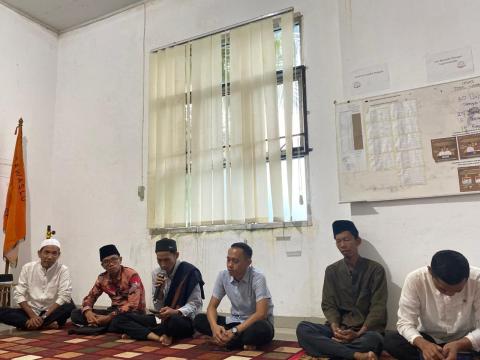 Ketua bersama peserta yang hadir