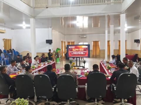 Pelaksanaan Rapat Pleno PDPB Triwulan III Tahun 2026 di KPU Musi Banyuasin