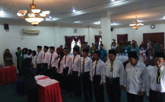 KASEK PANWAS KABUPATEN MUBA MELANTIK 14 KASEK KECAMATAN SE KABUPATEN MUSI BANYUASIN