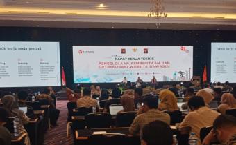 Sambutan pembuka kegiatan Rapat Kerja Teknis (Rakernis) Pengelolaan Pemberitaan dan Optimalisasi Website Bawaslu yang diselenggarakan di Jakarta, Selasa (3/9/2024).