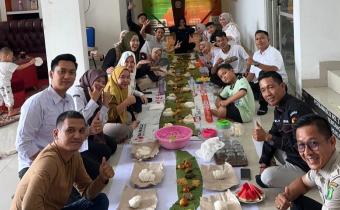Punggahan ramadhan yang diikuti oleh pimpinan beserta jajaran sekretariat di Kantor Bawaslu Kabupaten Musi Banyuasin pada Rabu (18/02/2026)