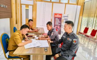 Bawaslu Musi Banyuasin diwakili Moh. Lucky Novriansyah dan Aan Saputra melaksanakan koordinasi keberlanjutan penugasan PNS DPK
